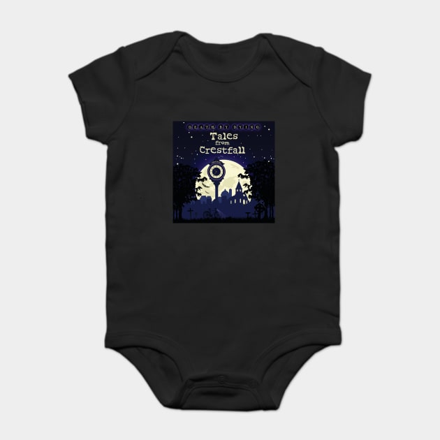 Tales from Crestfall Baby Bodysuit by Death by Dying Podcast